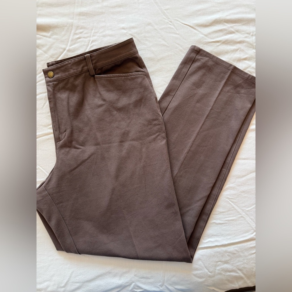 Women’s Ralph Lauren brown pants. Size 14